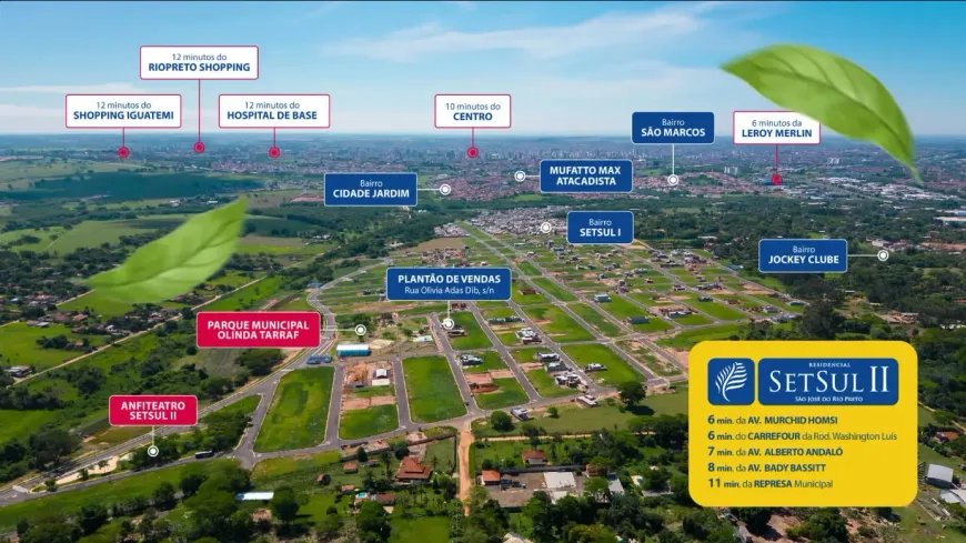 Terreno em Condomnio - Venda - Residencial Setsul II - So Jos do Rio Preto - SP